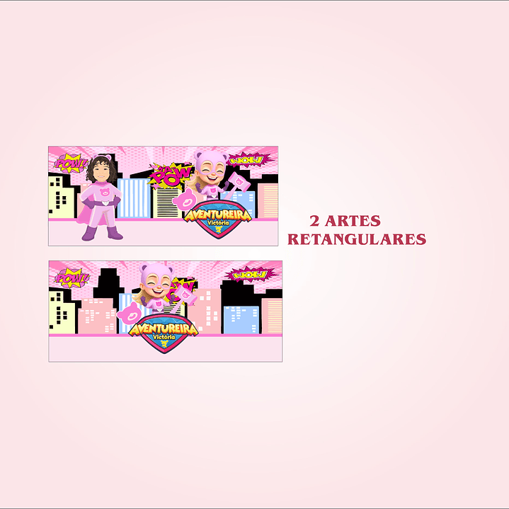 KIT ID VISUAL C/ CARICATURA + CONVITE INTERATIVO 4