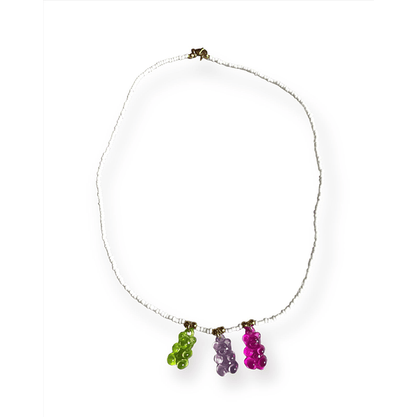 The gummy Bear friends Necklace