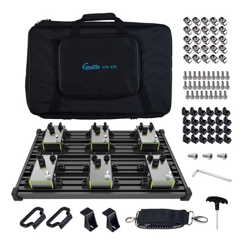 Pedalboard Guitto GPB-02B - Libre de Velcro
