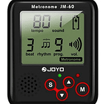 Metrónomo Joyo JM-60 - Batería Recargable