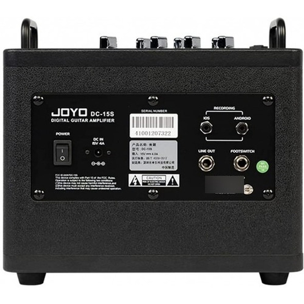 Amplificador Joyo DC-15S para Guitarra Eléctrica con Efectos