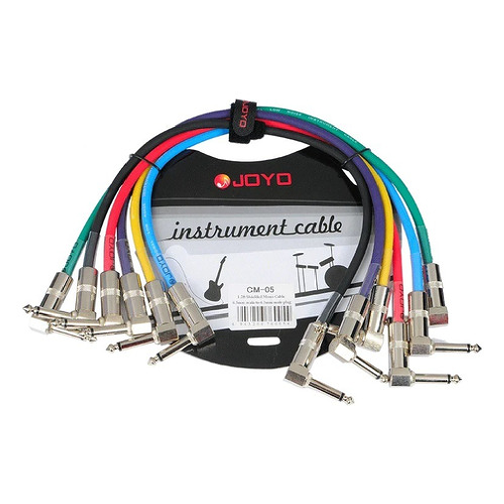 Patch Cables Joyo CM-05 - 6 Pack - 36 Cms