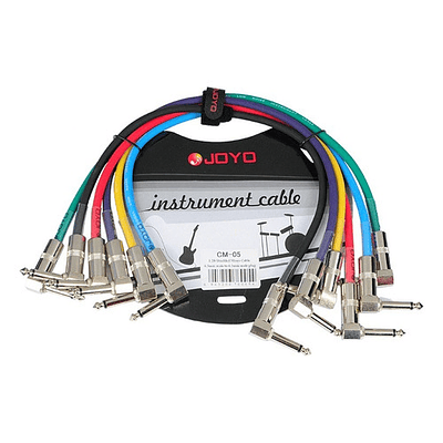 Patch Cables Joyo CM-05 - 6 Pack - 36 Cms