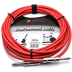 Cable de Guitarra / Instrumento Joyo CM-04 4,5 mts - Rojo