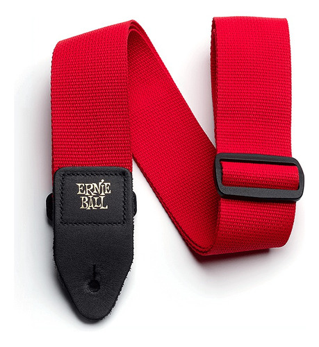 Correa Ernie Ball P04040 POLYPRO STRAP RED