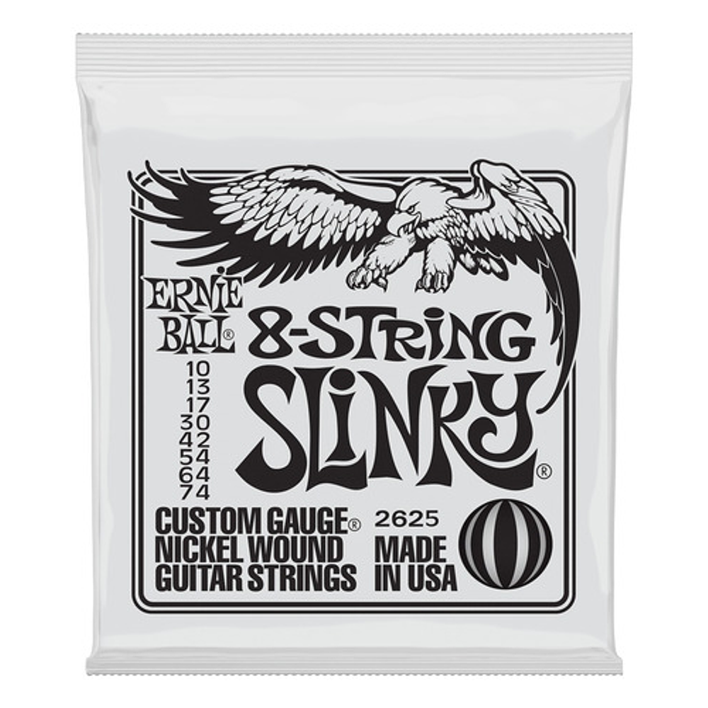 Ernie Ball 8 String Slinky 10-74