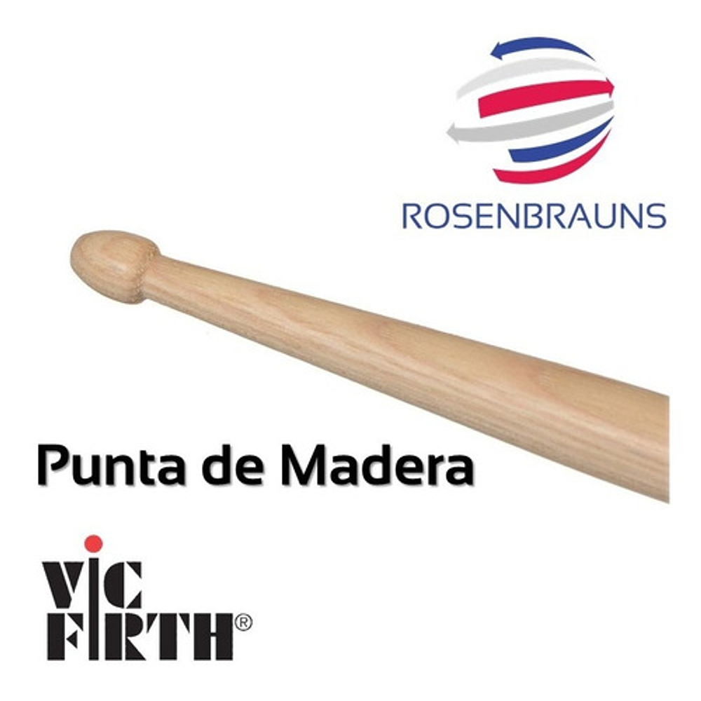 Baquetas Vic Firth American Classic 5A Punta Madera
