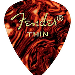 Uñetas Fender 351 Celuloide Thin 12 Pack