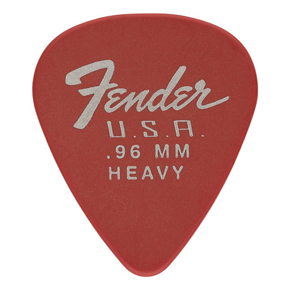 Uñetas Fender 351 Dura-tone 0.96m 12 Pack