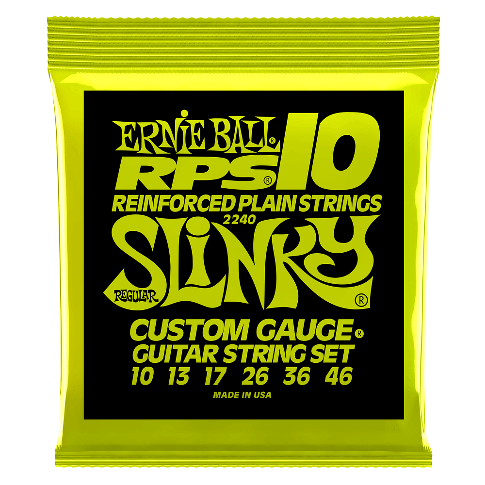Regular Slinky RPS Nickel Wound Electric Guitar Strings - 10-46 