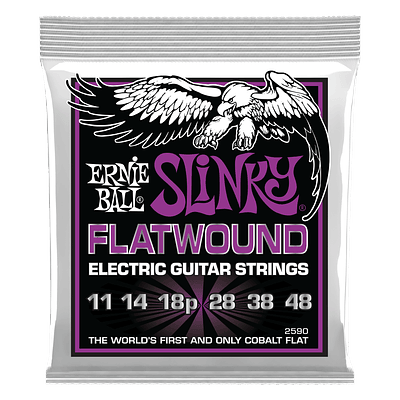 Power Slinky Flatwound Electric Guitar Strings - 11-48 gauge	 