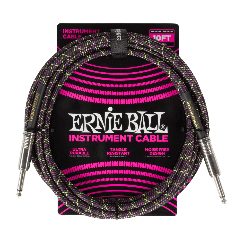 Cable de Instrumento Trenzado Recto/Recto 3m - Purple Python P06427