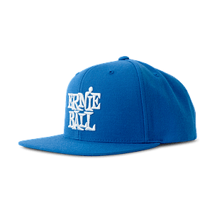 Gorro Ernie Ball azul con logo bordado