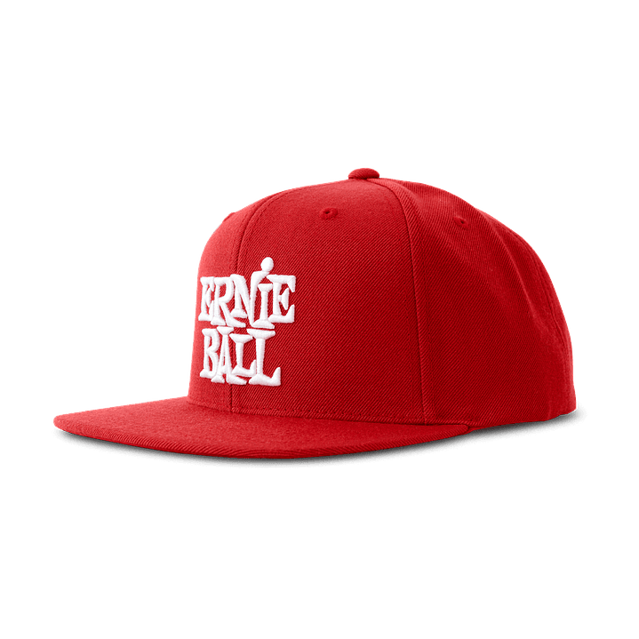 Gorro Ernie Ball rojo con logo bordado 1