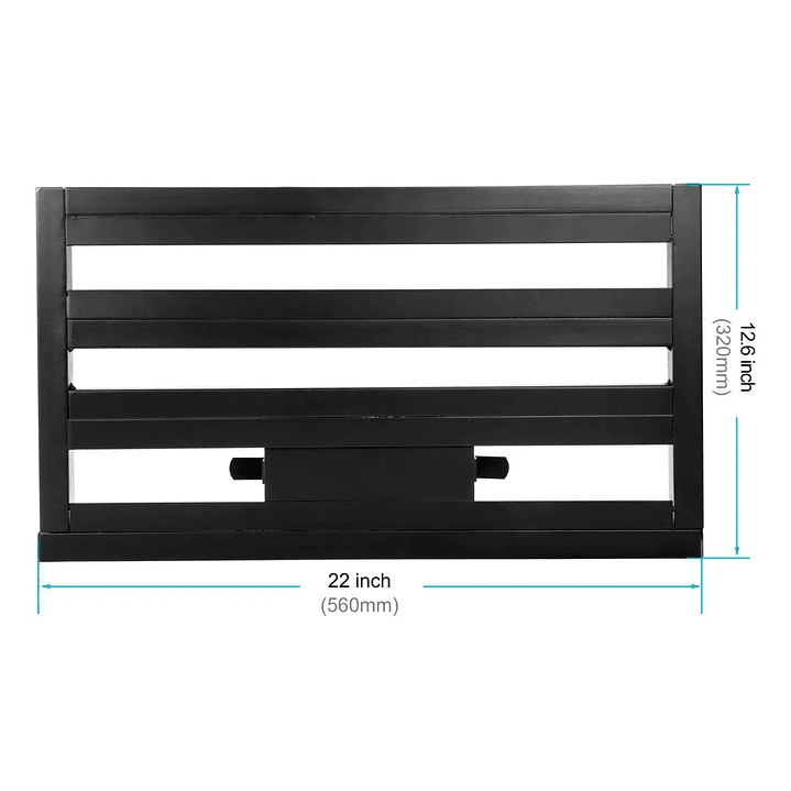 Pedalboard Joyo RD-B2 Con Velcro 4