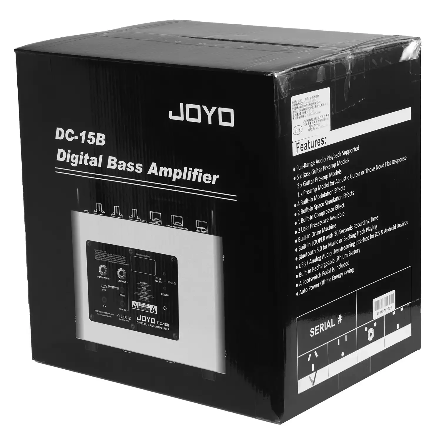 Amplificador DC-15B para Bajo Eléctrico - Recargable 7