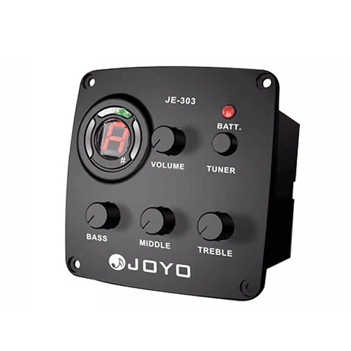 Cápsula Preamplificador JOYO JE-303 para guitarra acústica 1