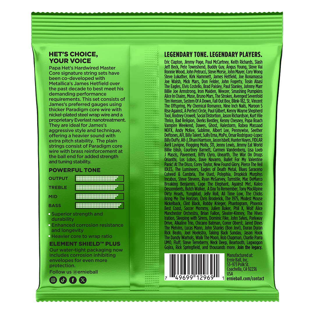 Cuerdas para Guitarra Eléctrica Papa Het's Signature 11-50 2