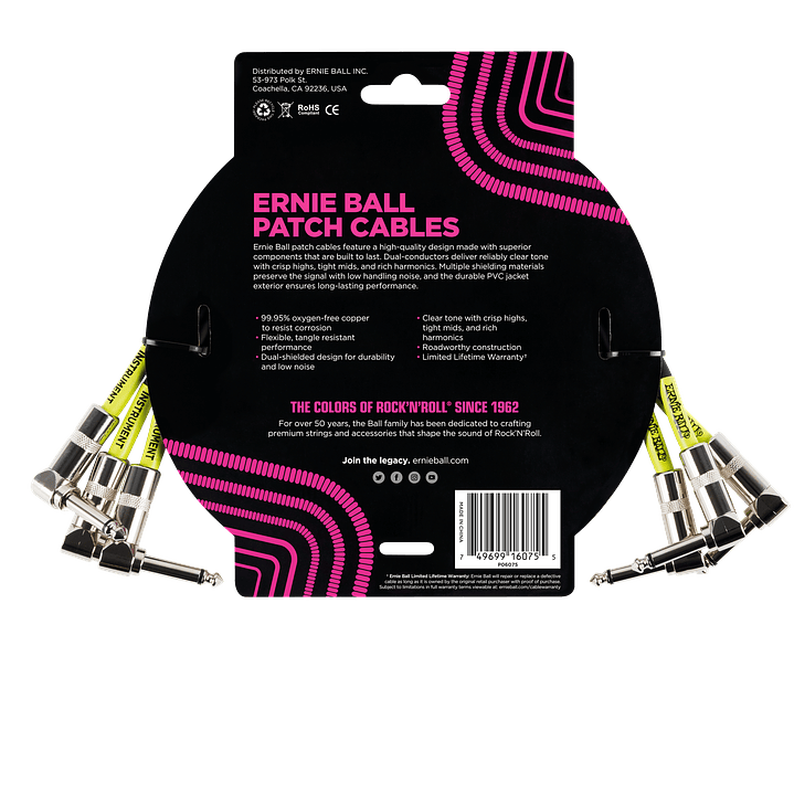 Pack 3 Cables Patch Classic 30cm  2