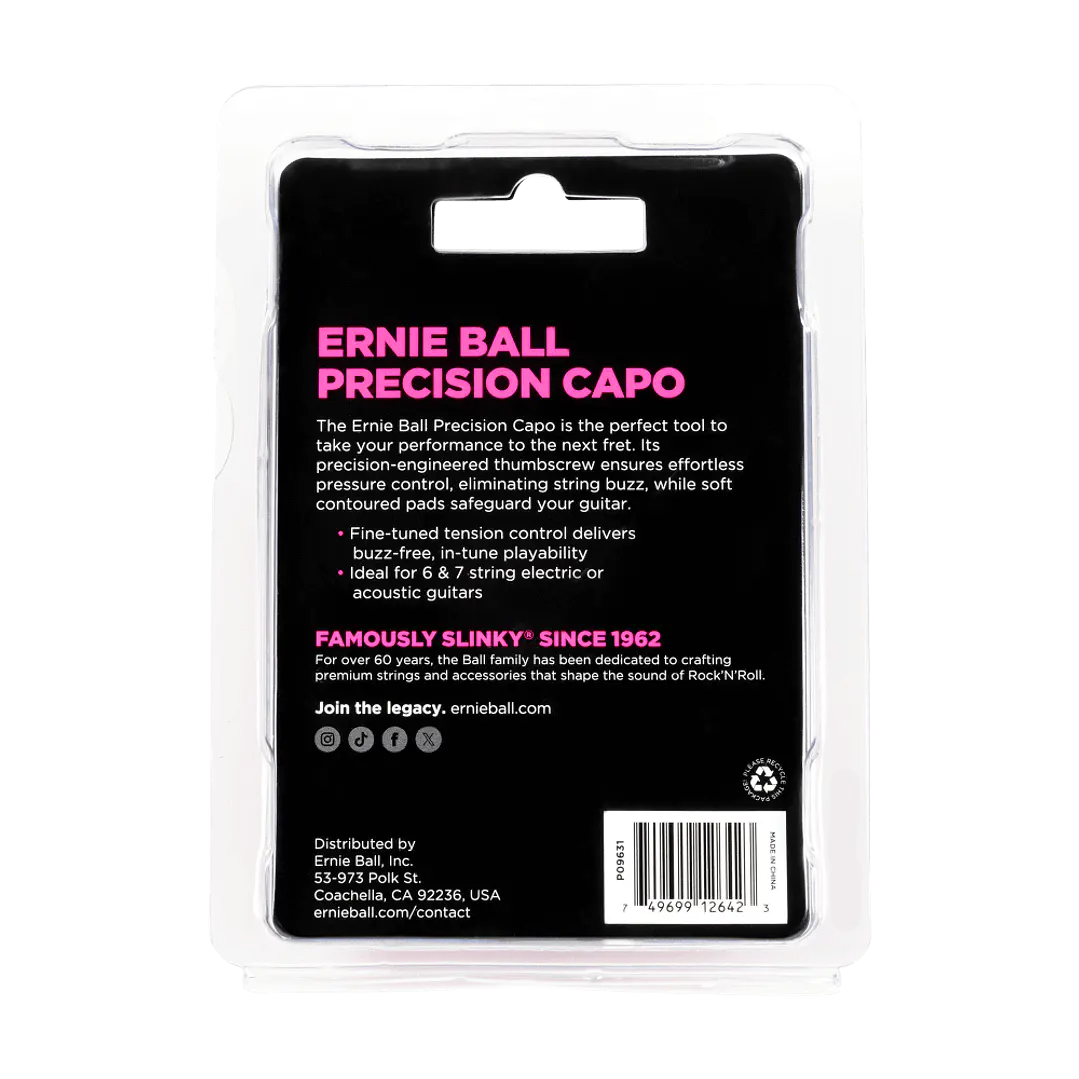 Precision Capo - Black P09631 2