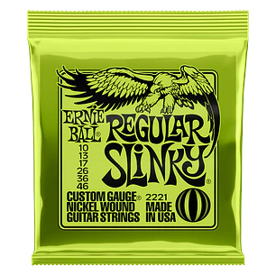 Cuerdas para Guitarra Eléctrica Regular Slinky 10-46 P02221