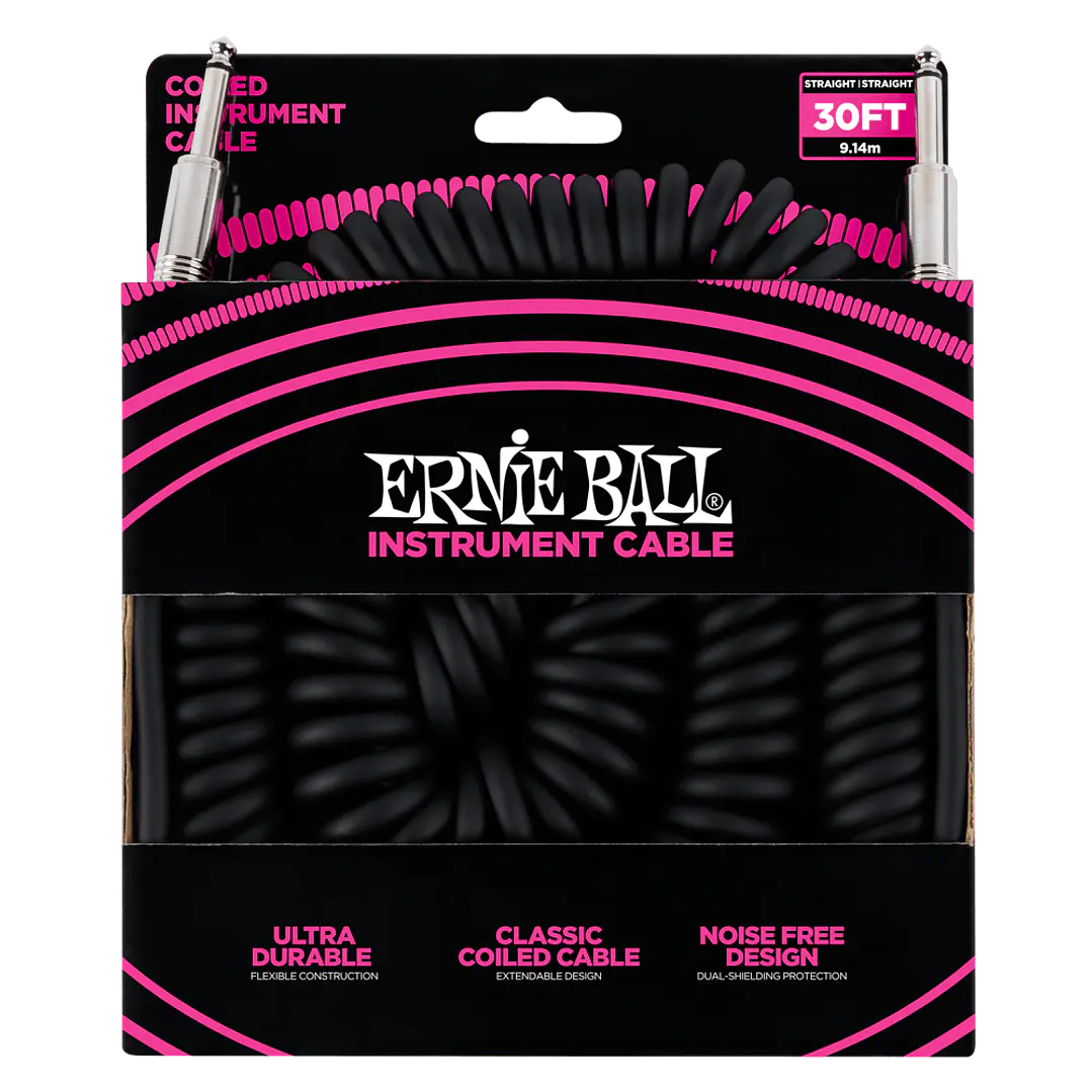 Cable de Instrumento en Espiral Recto/Recto 9m - Black P06044 4