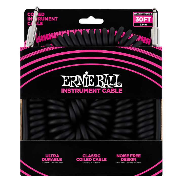 Cable de Instrumento en Espiral Recto/Recto 9m - Black P06044 4