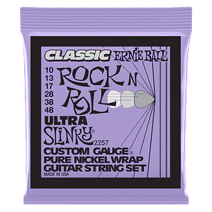 Cuerdas para Guitarra Eléctrica Ultra Slinky Classic Rock n Roll 10-48 P02257
