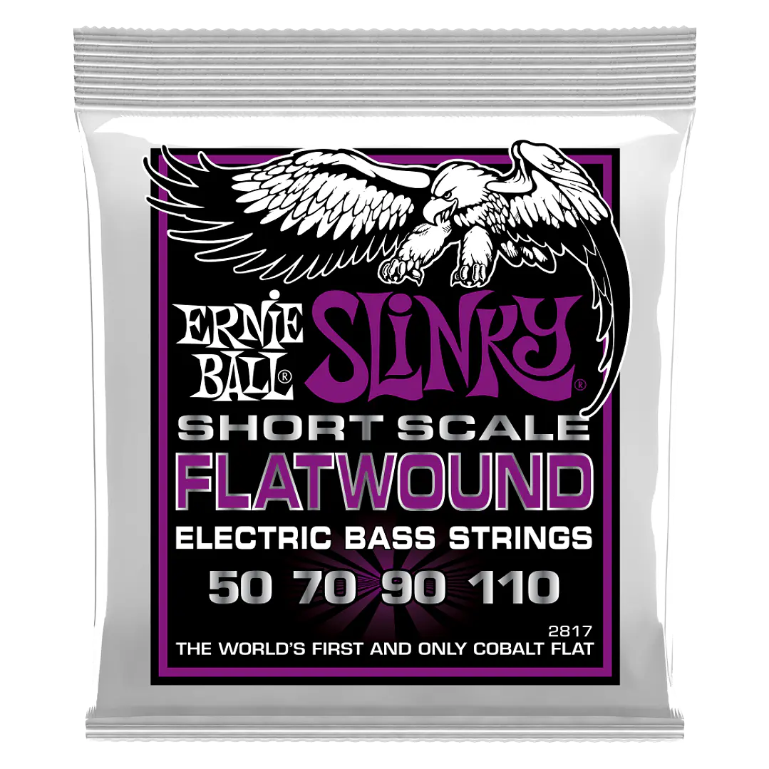 Cuerdas para Bajo Eléctrico Escala Corta Power Slinky Flatwound 50-110 P02817 1