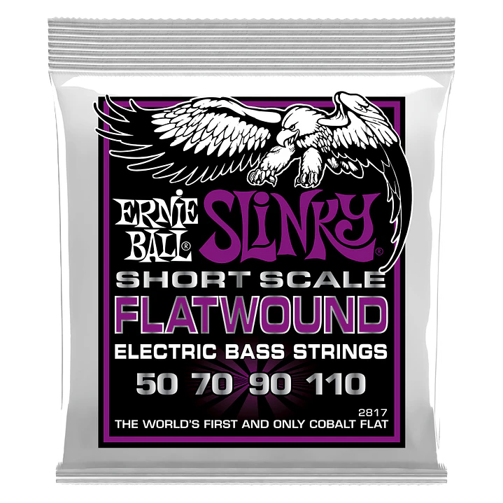 Cuerdas para Bajo Eléctrico Escala Corta Power Slinky Flatwound 50-110 P02817 1