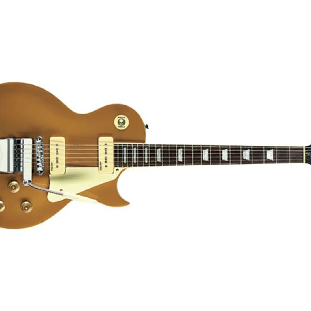 Guitarra Eléctrica V100 Midge Ure Signature Gold Top 1