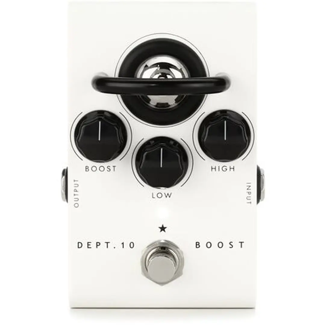 Pedal Dept. 10 Boost Valvular Pre Amp ECC83 1