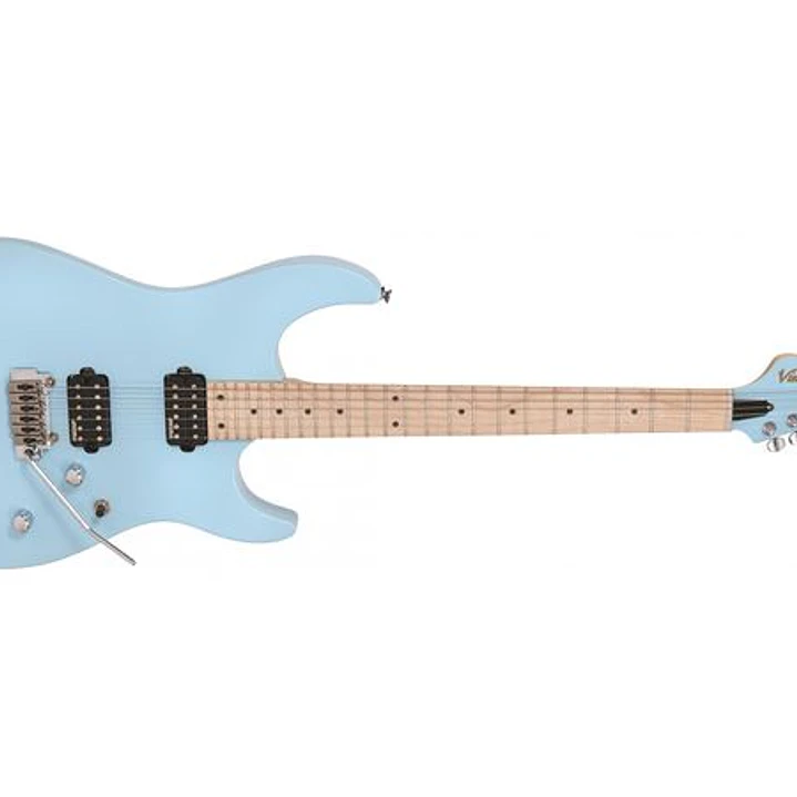 Guitarra Eléctrica V6 24 Laguna Blue con Vibrato 1