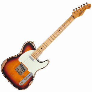Guitarra Eléctrica V59 Icon Series T-Style Sunburst