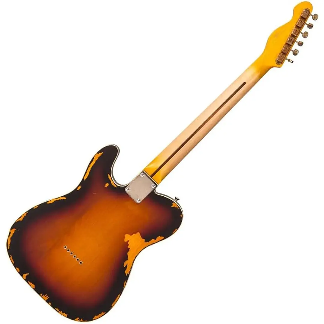 Guitarra Vintage Eléctrica V59 Icon Series T-Style Sunburst 2