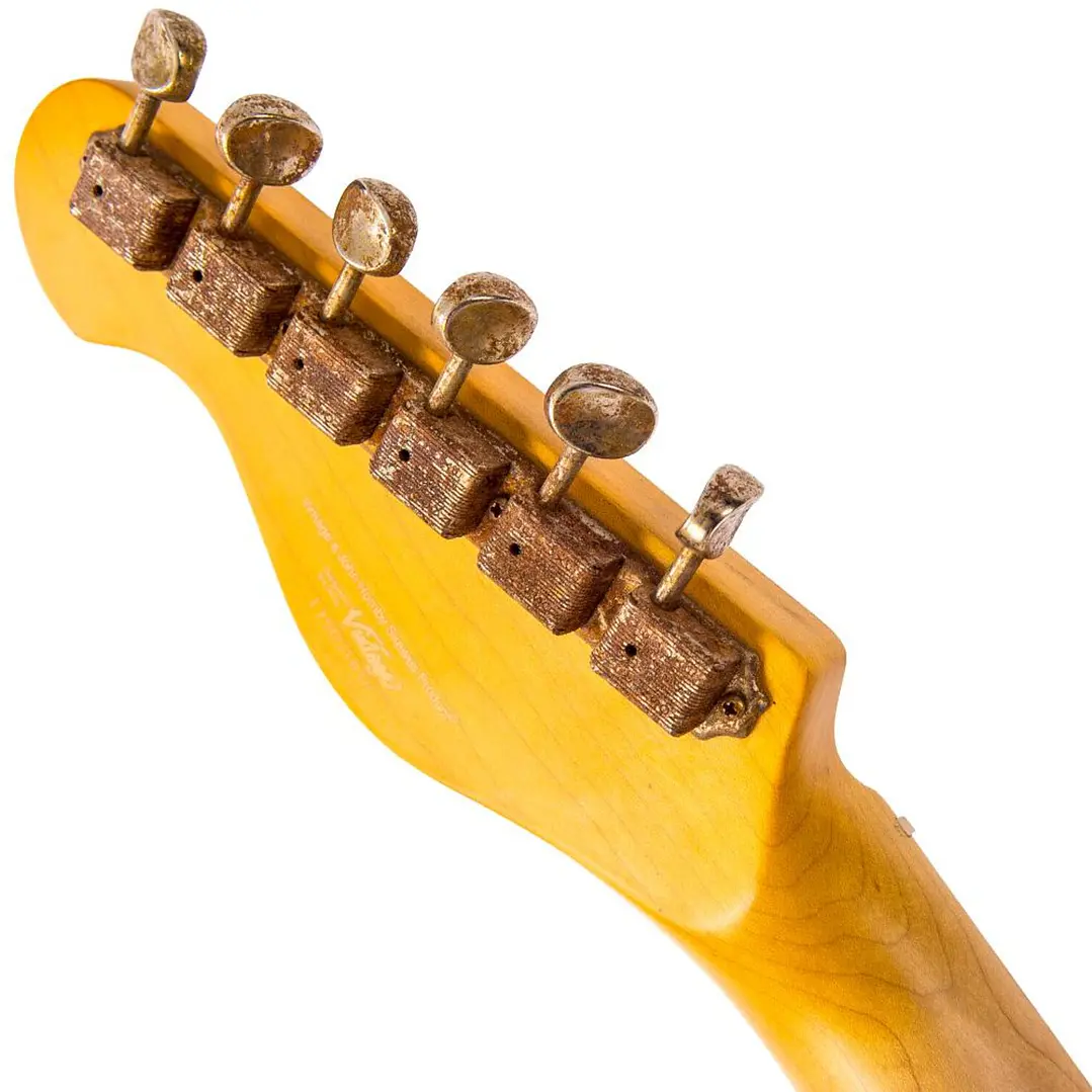 Guitarra Vintage Eléctrica V59 Icon Series T-Style Sunburst 4
