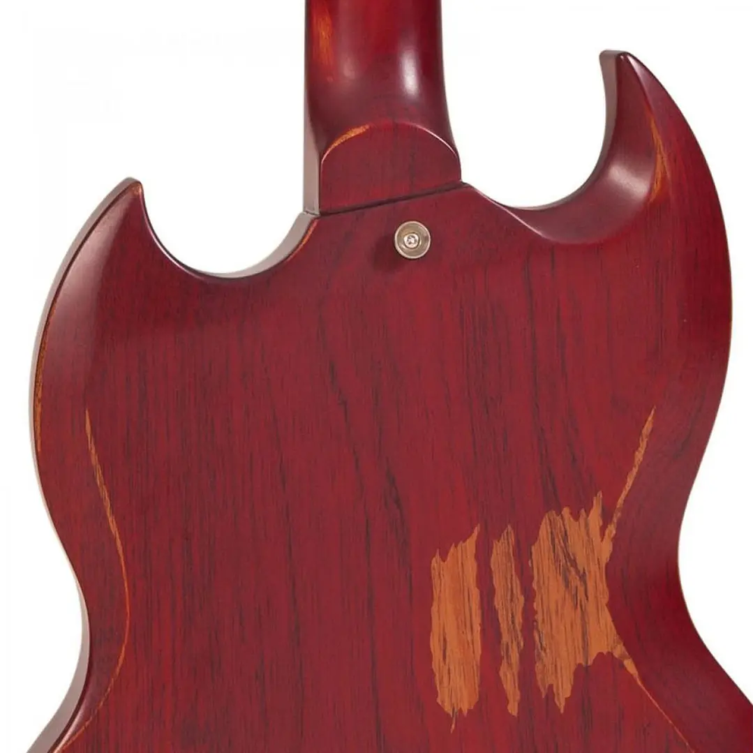 Guitarra Vintage Eléctrica VS6 Icon Series Cherry Red 3