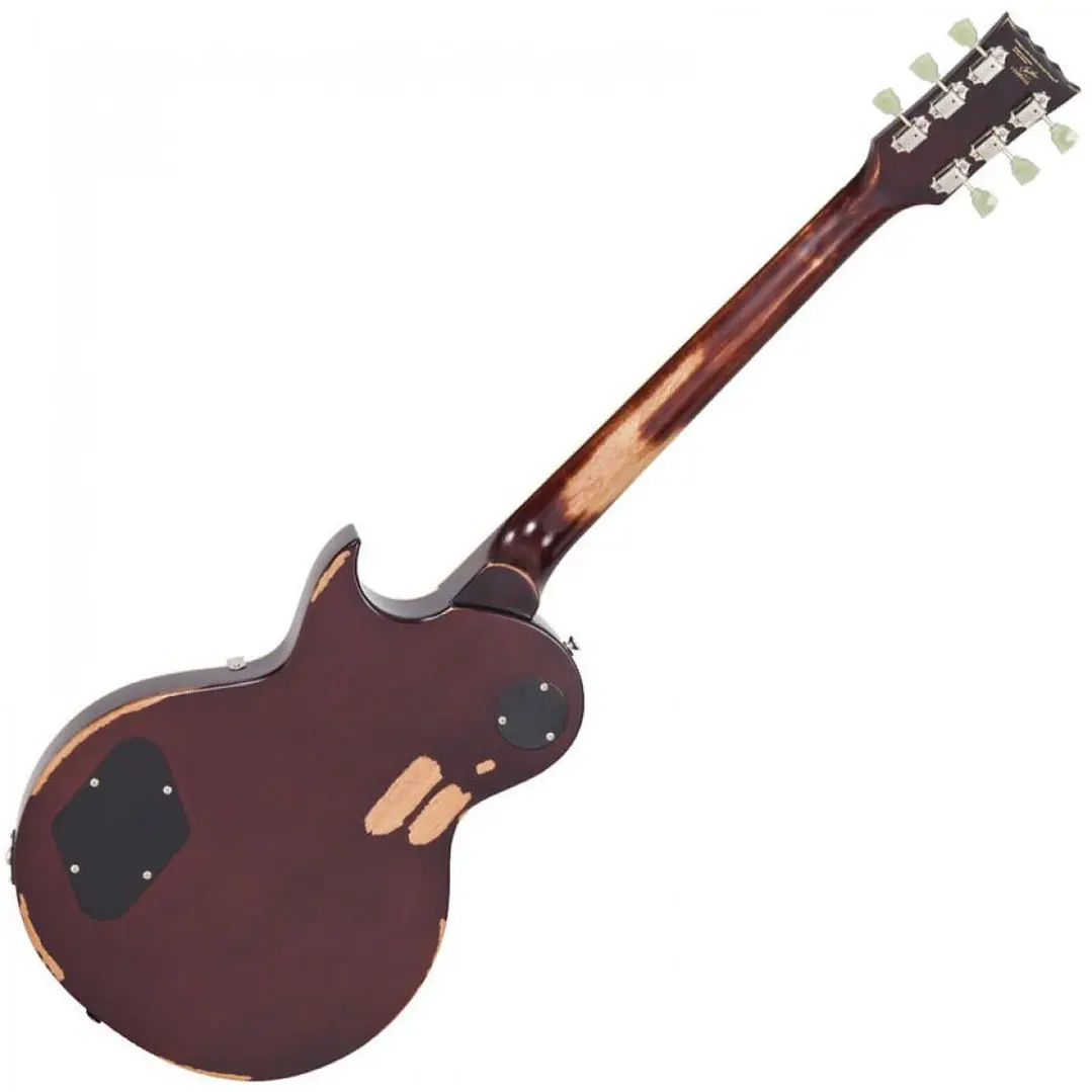 Guitarra Vintage Eléctrica V100 Icon Series Tobacco Sunburst 2