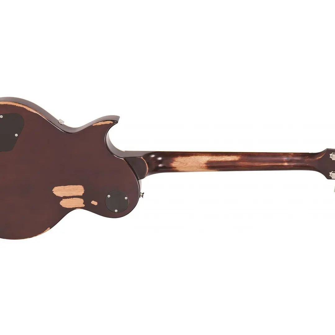 Guitarra Vintage Eléctrica V100 Icon Series Tobacco Sunburst 4