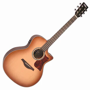 Guitarra Electroacústica VGA900 Grand Auditorium Sunburst