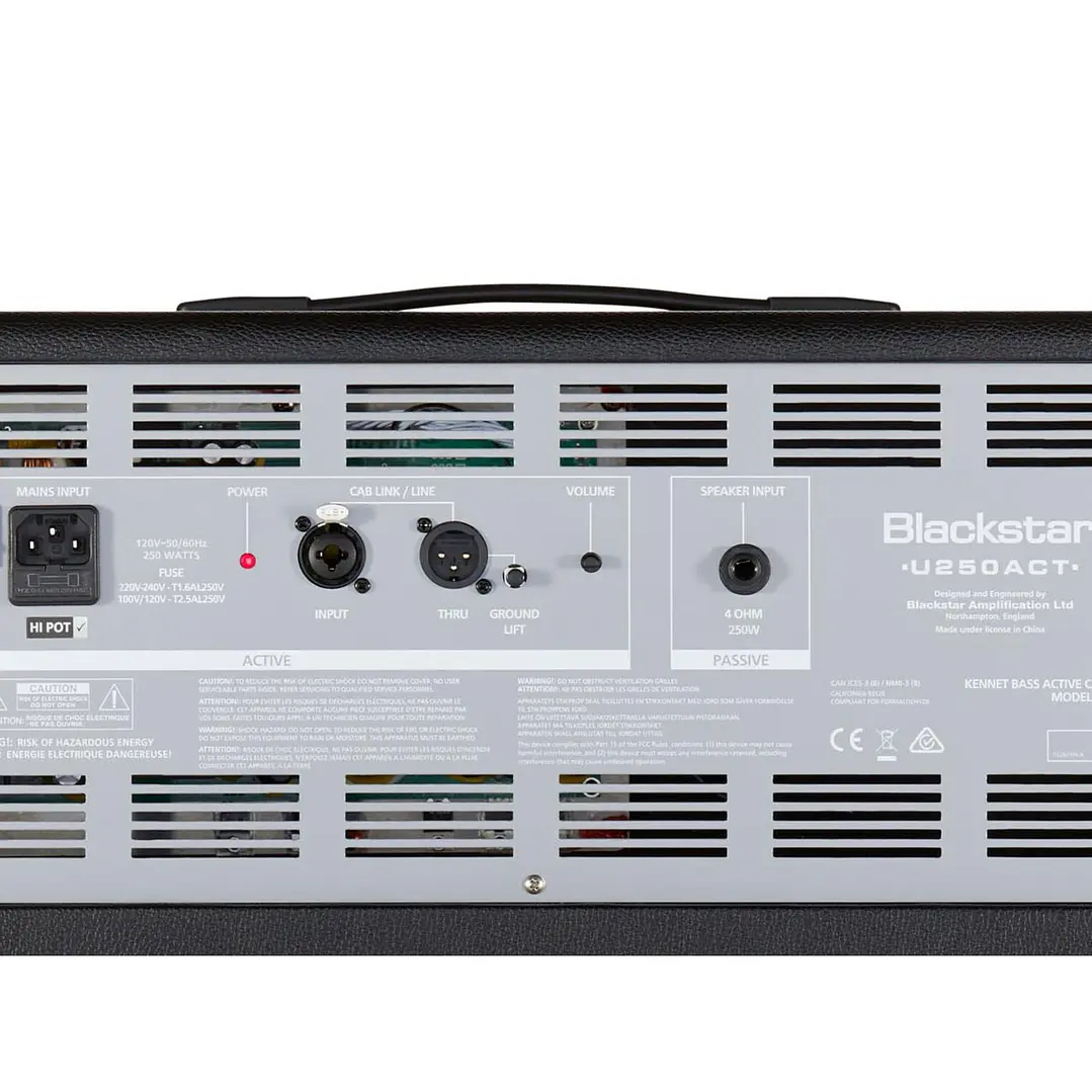 Gabinete Blackstar Activo Unity 250 Active 250W 1x15