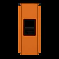 Gabinete Orange PPC212V Vertical 2x12 - Miniatura 3