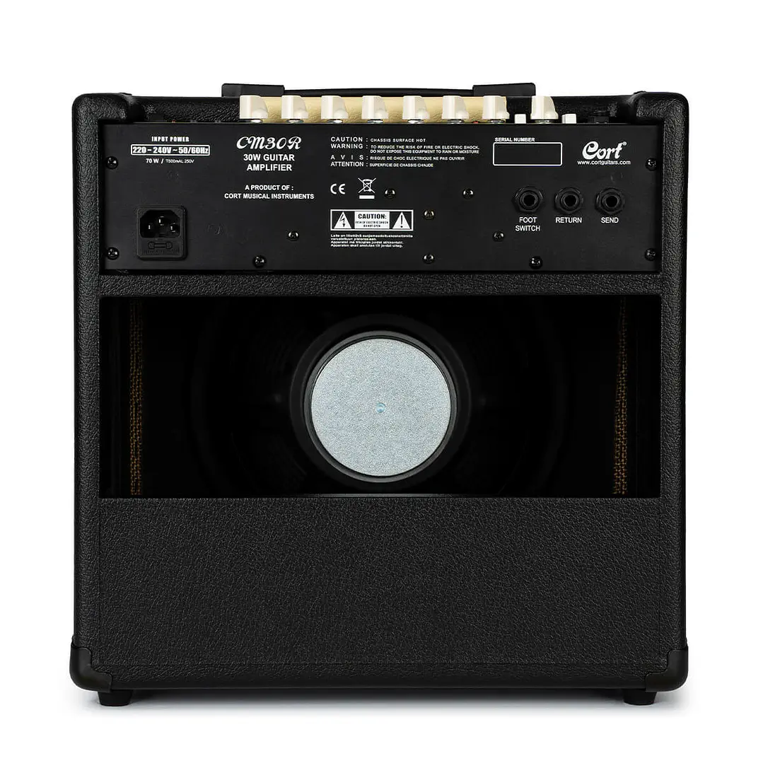 Amplificador Cort de Guitarra CM30R-BK 30W 3