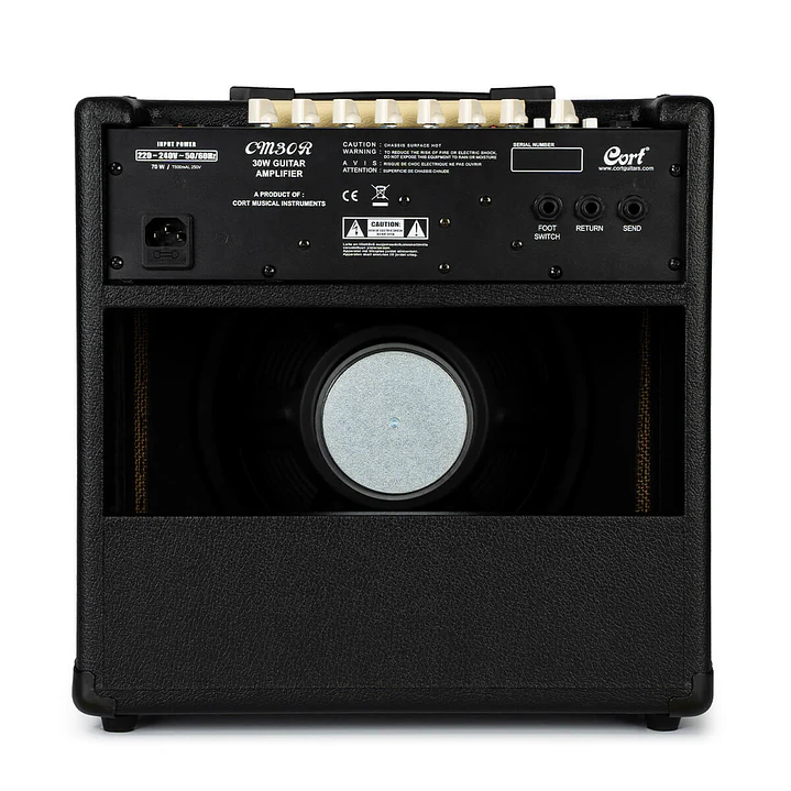 Amplificador Cort de Guitarra CM30R-BK 30W 3