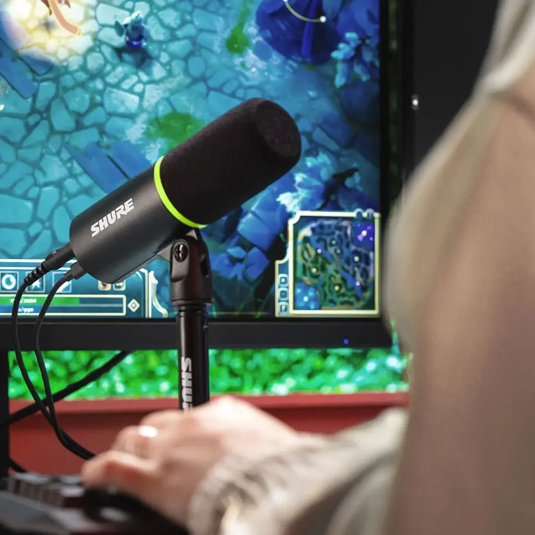 Micrófono Shure Gaming MV6 USB 4