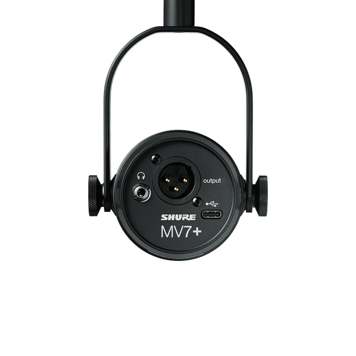 Micrófono Shure Dinámico MV7+ 3