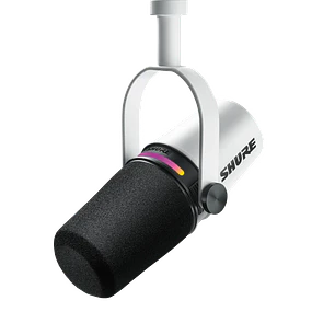 Micrófono Shure Dinámico MV7+ White