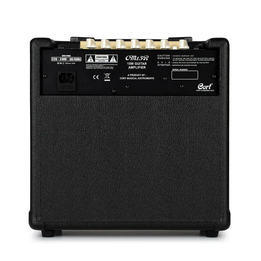 Amplificador Cort de Guitarra CM15R Black 15W 3