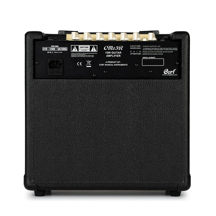 Amplificador Cort de Guitarra CM15R Black 15W 3
