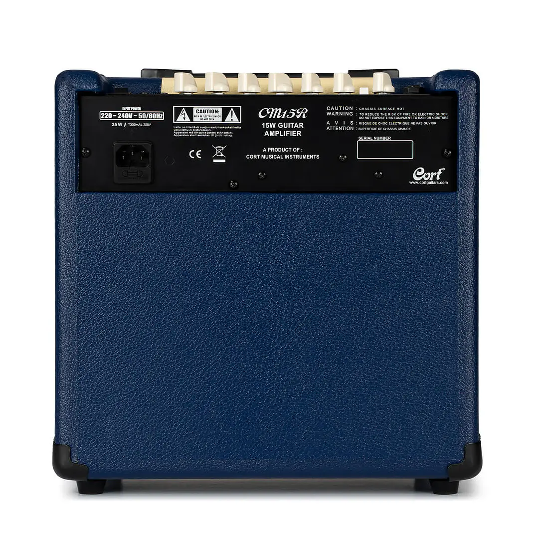 Amplificador Cort de Guitarra CM15R Dark Blue 15W 3